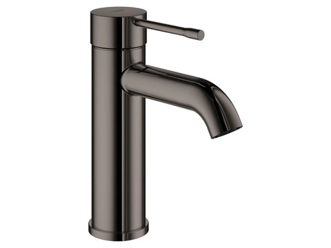 ESSENCE NEW BASIN MIXER CURVED SPOUT HARD GRAPHITE