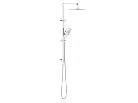 RAINSHOWER SMARTACTIVE TWIN SHOWER SQUARE CHROME
