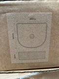 ARCH 400MM GLOSS WHITE FLUTED BASIN