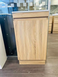 LIGHT OAK FLOORSTANDING VANITY 450MM