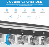 Midea 60cm Gas Cooktop Freestanding Stove 24DMS4G113