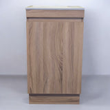 TAYLOR LIGHT OAK FLOORSTANDING VANITY 450MM