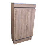 TAYLOR LIGHT OAK FLOORSTANDING VANITY 450MM