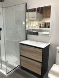 PLYWOOD MIRROR CABINET 600mm 2 doors - Bathroom Clearance