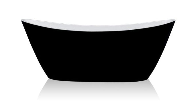 ADESSO BLACK FREE-STANDING BATHTUB 1500W - Bathroom Clearance
