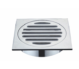 TILE GRATE 85X85MM - CHROME