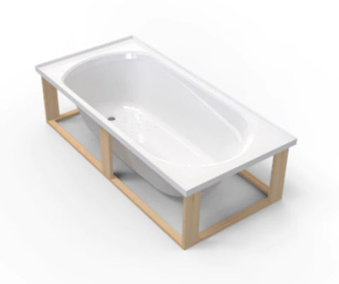 PACIFIC BATH FLAT PACK TIMBER FRAME
