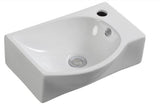 PURITY RIGHT HAND SMALL BASIN 400X280MM