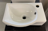 PURITY RIGHT HAND SMALL BASIN 400X280MM