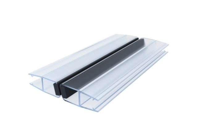 Shower Door Seal - Magnetic 6mm