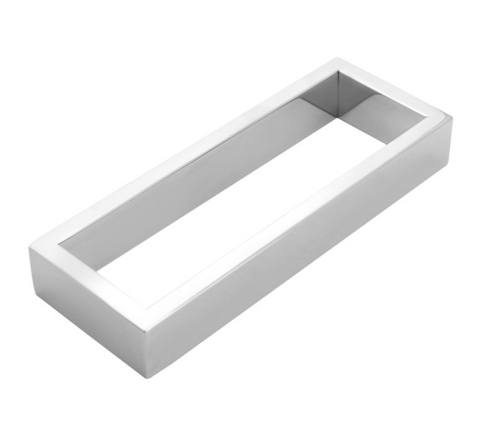 SQUARE BAR HAND TOWEL HOLDER - BRUSHED NICKEL