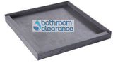 900X900 SQUARE TILE TRAY - Bathroom Clearance
