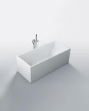 LEO WHITE FREE-STANDING BATHTUB 1700W