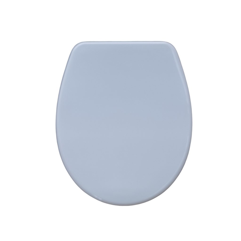 PVC TOILET SEAT 370X430MM WITH HINGES