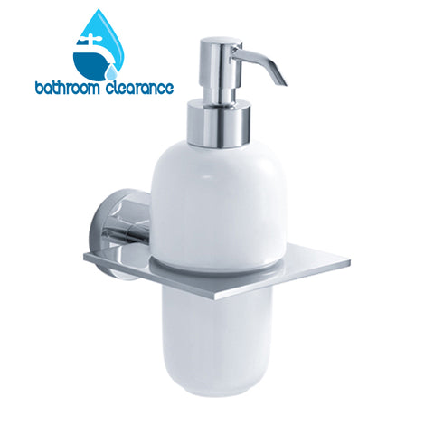 Miro - Ceramic Wall Soap Dispenser - Bathroom Clearance